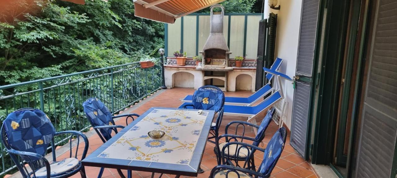 Casa Vacanze O'Mulin Ravello Via Fiume 2 Incrocio Pontone Luaran gambar