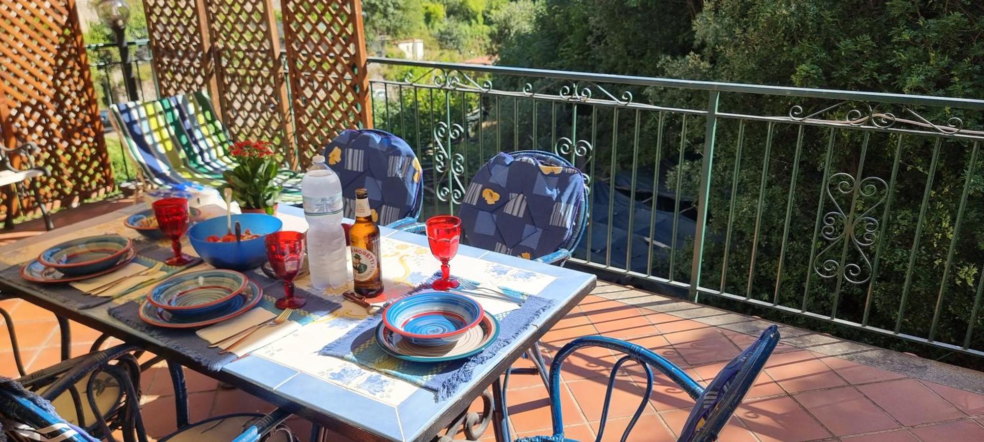 Casa Vacanze O'Mulin Ravello Via Fiume 2 Incrocio Pontone Luaran gambar