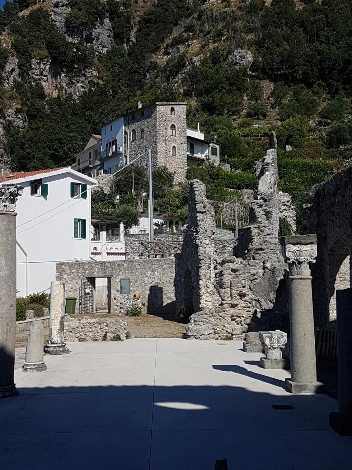 Casa Vacanze O'Mulin Ravello Via Fiume 2 Incrocio Pontone Luaran gambar